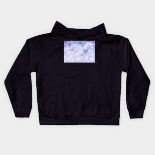 Romantic Sky and Clouds Kids Hoodie